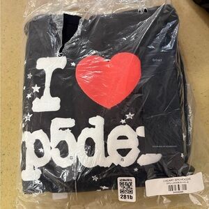 I Heart Spider Black Hoodie